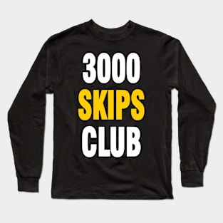 3000 SKIPS CLUB Long Sleeve T-Shirt